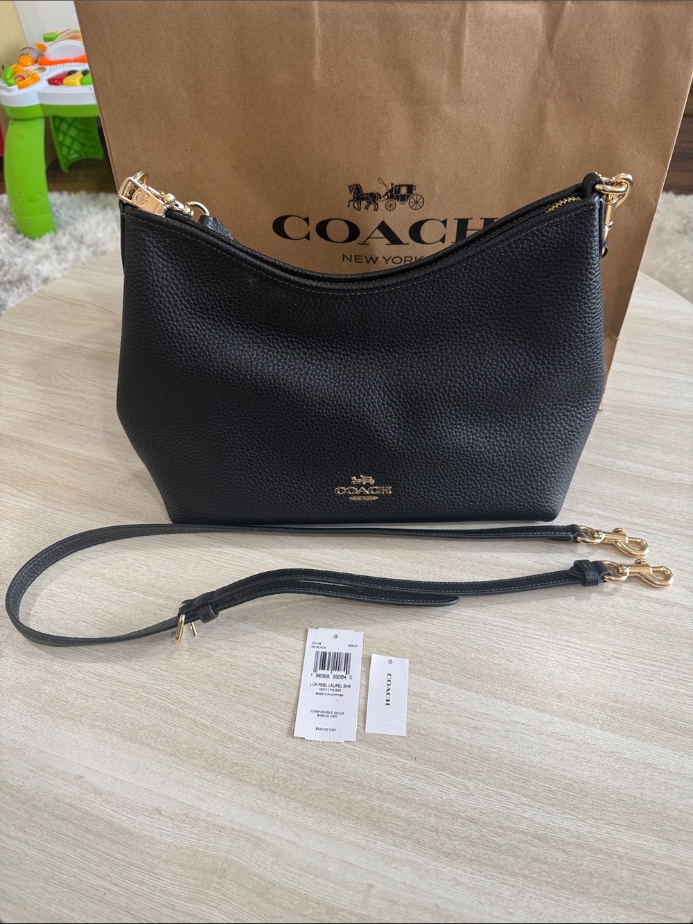 COACH Laurel Shoulder Bag - Picture 5 of 6